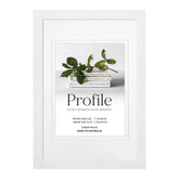 Matte White Timber Photo Frame - 4X6